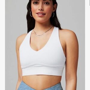 Fabletics White Sports Bra